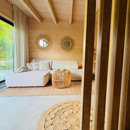 Naturalnie - Dom Duo 1, Basen, Balia, Sauna, Jezioro, Tatil Evi *