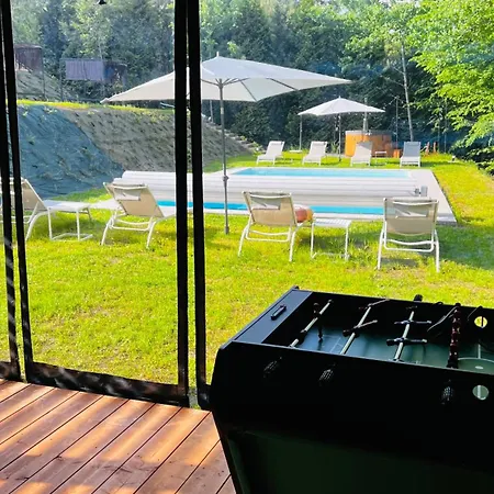Naturalnie - Dom Duo 1, Basen, Balia, Sauna, Jezioro,